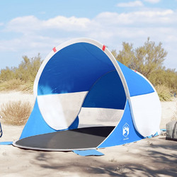 vidaXL Τέντα Παραλίας Pop Up Μπλε 205x125x90cm 4004149