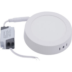 Εξωτερικό LED Panel 6W με Ψυχρό Λευκό Φως Φ10.5xY2.5cm
