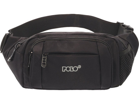 Polo Charger Ανδρικό Τσαντάκι Μέσης Μαύρο 9-08-008-02