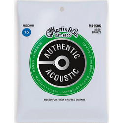 Martin Guitar MA150S Σετ 6 Χορδές Ακουστικής Κιθάρας 80/20 Bronze 13-56" Medium Tension