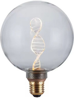 Λαμπτήρας LED RN-DNA G125 Bulb pakoworld 3.5W E27 220-240V clear