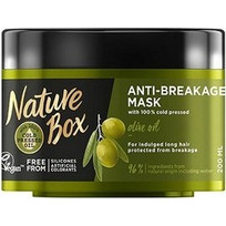 Nature Box Olive Μάσκα Μαλλιών για Επανόρθωση 200ml