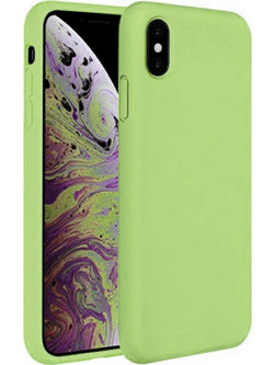 Θήκη Rubber Ενισχυμένης Σιλικόνης για iPhone X/ Xs Λαχανί