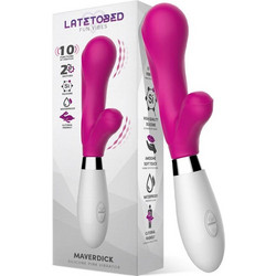 LateToBed Maverdick Δονητής Rabbit Ροζ