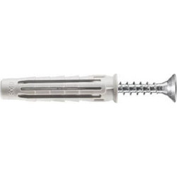 Βύσματα τοίχου ΡΑ-6.6 με βίδα PZ T6/VA Φ8 (50τεμ)