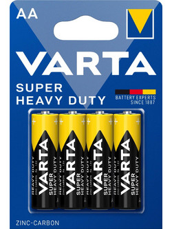Varta Superlife Zinc Carbon AA 4τμχ
