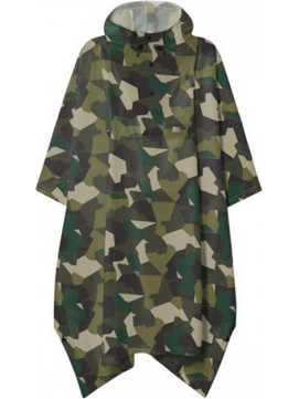 ΑΔΙΑΒΡΟΧΟ PONCHO MAC IN A SAC ΠΡΑΣΙΝΟ CAMO