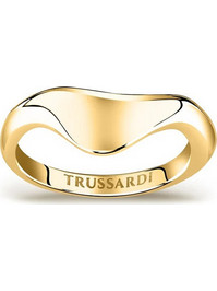 Trussardi Γυναικείο Δαχτυλίδι Επιχρυσωμένο TJAXA070