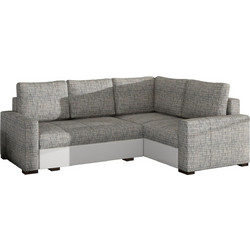 PoliHome Rona Γωνιακός Καναπές Δεξιά Γωνία Γκρι 240x165x90cm 16391069