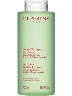 Clarins Purifying Toning Λοσιόν Καθαρισμού Προσώπου για Ακμή 400ml