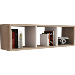 ΡΑΦΙΕΡΑ ΤΟΙΧΟΥ ΜΕΛΑΜΙΝΗΣ SONAMA & ΛΕΥΚΟ CLASSIKER HM9228.12 90x22x25,6Υ εκ