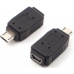 Adapter Micro USB M σε Mini USB F