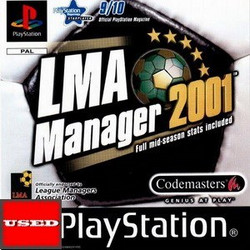 LMA Manager 2001 Used PS1