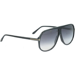 Tom Ford TF998 01B Ανδρικά Γυαλιά Ηλίου Aviator Κοκάλινα Μαύρα με Μαύρο Degradee Φακό