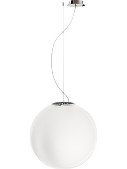 Rendl Light Lunea Κρεμαστό Φωτιστικό Οροφής E27 Ασημί R10479