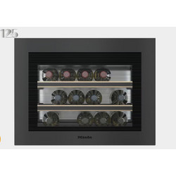 KWT 7112 iG 125 Gala Edition Black Obsidian Ματ Miele Εντοιχιζόμενος Συντηρητής Κρασιών