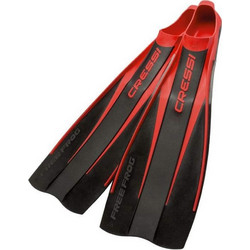 CressiSub Free Frog Βατραχοπέδιλα Κατάδυσης Black Red