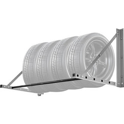 VEVOR Επιτοίχια Πτυσσόμενη σχάρα ελαστικών 32" 48" Ρυθμιζόμενη σχάρα αποθήκευσης για γκαράζ