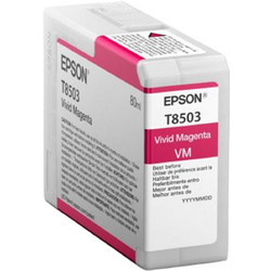 Epson T8503 Vivid Magenta Μελάνι Εκτυπωτή Inkjet C13T850300