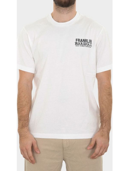 T-shirt Franklin & Marshall JM3288.000.1012P01.011 Λευκό