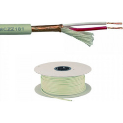 ZZiPP MCZZ101WS Καλώδιο Μικροφώνου 2x0.22m Λευκό (Kουλ. 100m)