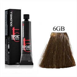 Goldwell TopChic 6GB Ξανθό Σκούρο Χρυσό Καστανό Μόνιμη Βαφή Μαλλιών 60ml