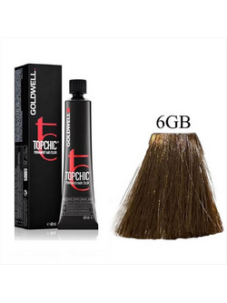 Goldwell TopChic 6GB Ξανθό Σκούρο Χρυσό Καστανό Μόνιμη Βαφή Μαλλιών 60ml
