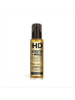 Farcom HD Keratin + Monoi Repair Care Ξηρό Λάδι Μαλλιών Κερατίνης για Επανόρθωση 100ml