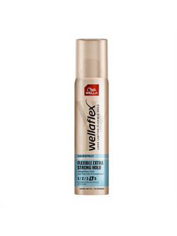 Wella Wellaflex Flexible Extra Strong Hold Λακ Μαλλιών Πολύ Δυνατό Κράτημα 75ml