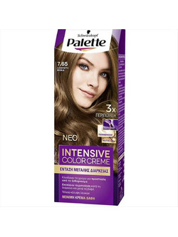 Schwarzkopf Palette Intensive Color Creme 7.65 Λαμπερή Μόκα Μόνιμη Βαφή Μαλλιών 50ml