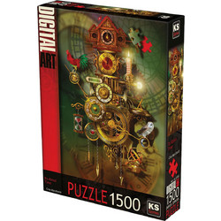 ΠΑΖΛ TIME 1500 ΚΟΜΜΑΤΙΑ 68x96cm