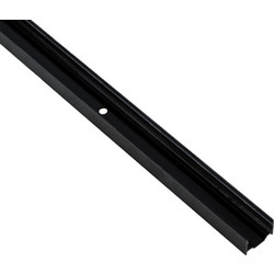 GLOBOSTAR(R) NEONIO-A 90767-3M Βάση Στήριξης για Neon Flex LED Αδιάβροχο IP65 - Μαύρο Ματ - Μ300 x Π1.6 x Υ1.1cm 90767-3M