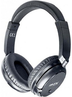 Moveteck Ct875 Ασύρματα Bluetooth Ακουστικά Over Ear Μαύρα