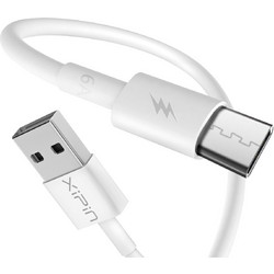 Xipin LX55 Καλώδιο USB to micro USB 1.2m - Λευκό