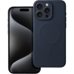 Is Tpu Silicone Mag Iphone 15 Pro Max Titanium Blue Backcover - (SILMAGIP15PMTB)