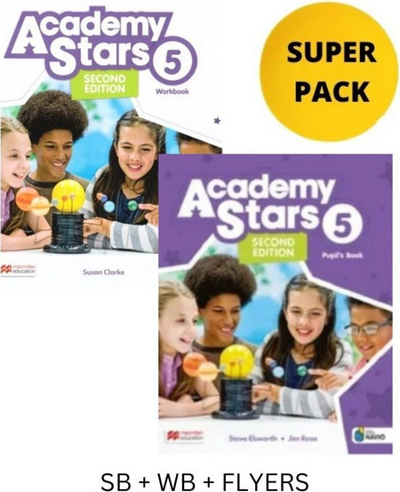 ACADEMY STARS 5 SUPER PACK (SB + WB + FLYERS) 2ND ED
