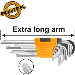 Σετ Κλειδιά Torx Μακριά T10-T50mm