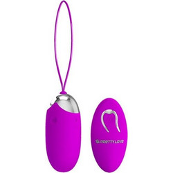 Pretty Love Berger Δονητής Egg για Ζευγάρια με Τηλεχειριστήριο 7.5cm Μωβ