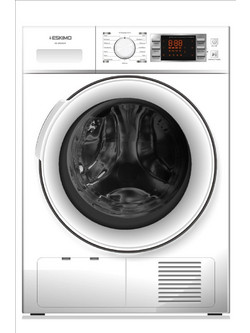 Eskimo ES DR805HP Στεγνωτήριο Ρούχων 8kg A++ με Αντλία Θερμότητας
