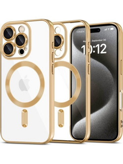Tech-Protect Magflex Case Iphone 16 Pro Max Shiny Gold Backcover - (TPMFIP16PMSG)
