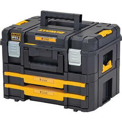 DeWALT DWST83395-1 Βαλίτσα Εργαλείων Πλαστική με Ταμπακιέρα & Αφρολέξ Αδιάβροχη Π33.2xΒ44.6xΥ32.6cm