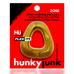 Hunkyjunk Zoid Lifter Cock Ring Bronze Metallic Ελαστικό Δαχτυλίδι Πέους Μεταλλικό Χρυσό