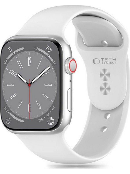 Tech-Protect Iconband Λουράκι Σιλικόνης White (Apple Watch 38 / 40 / 41mm)