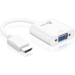 J5 Create Μετατροπέας HDMI male σε VGA female Λευκό (JDA213-N)