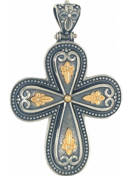 Σταυρός Anastasios Creations ασήμι 925 βυζαντινός ST44
