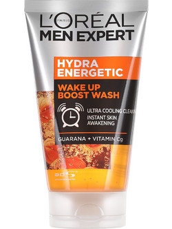 L'Oreal Paris Men Expert Hydra Wake-Up Effect Face Wash Ενυδατικό Gel Καθαρισμού Προσώπου 100ml