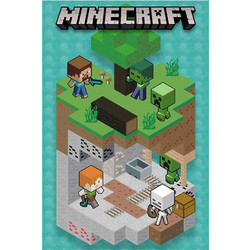 Αφίσα - Minecraft Into The Mine