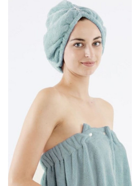 Amo la Casa Πετσέτα Μαλλιών Κομμωτηρίου/Spa 26x70 - Alma Βεραμάν
