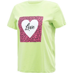 BRILLE Κοντομάνικη Μπλούζα LOVE GREEN γυναίκες