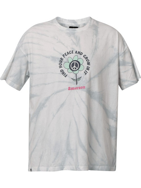 Emerson WOMEN'S S/S TIE DYE T-SHIRT Απαλό γαλάζιο